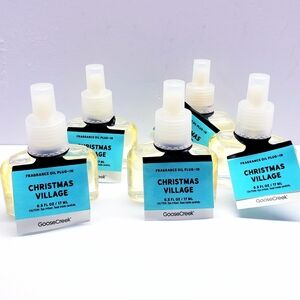 Goose Creek CHRISTMAS VILLAGE Fragrance oil plug-in refill Refill, 0.5 Oz(5 Pcs)